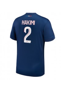 Fotbalové Dres Paris Saint-Germain Achraf Hakimi #2 Domácí Oblečení 2024-25 Krátký Rukáv